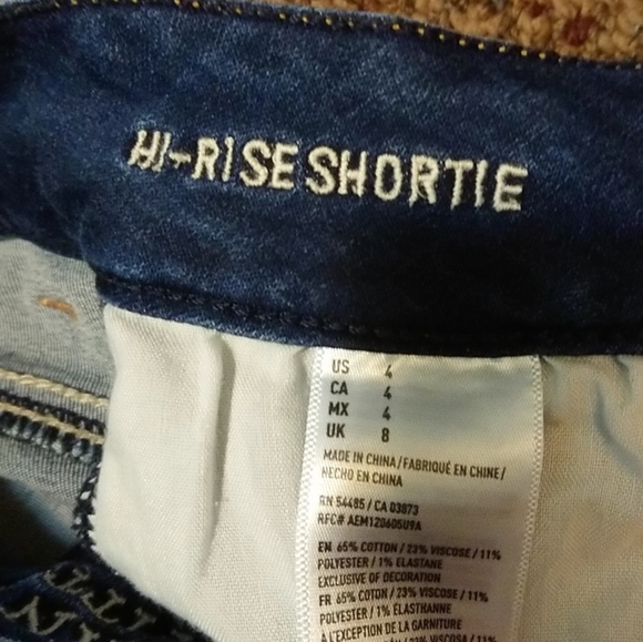 AE Super Super Stretch Hi-rise Short Size 4 - Picture 3 of 6